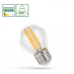 E27 P45 Filament LED 6W 540Lm Warm White 1800K  spectrumLED - WOJ14653