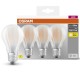 E27 A60 Filament LED 11W 1521Lm Warm White 2700K CRI80 FROSTED OSRAM - 3PACK