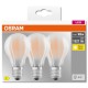 E27 A60 Filament LED 11W 1521Lm Warm White 2700K CRI80 FROSTED OSRAM - 3PACK