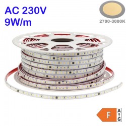 LS 120LED SMD2835 9W 900Lm AC230V Warm White IP65 120° 10x4,3mm OPTONICA