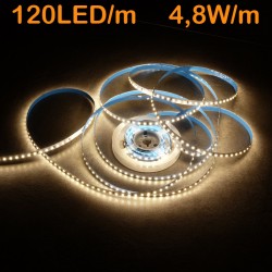 LS 120LED SMD2835 4,8W 580Lm Warm White CRI80 24V 8mm