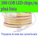 LED pás LS COB 300LED 10W AC230V WW/NW/CW 9x4mm cutt-12,5cm IP65