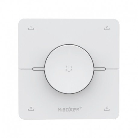 Nástenné diaľkové ovládanie pre MONO a CCT LED MiLight K0 - White