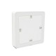 Nástenné diaľkové ovládanie pre MONO a CCT LED MiLight K0 - White
