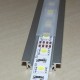 Hliníkový profil pre LED pásy GROOWE10- zápustný 24x7mm - ELOX