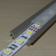 Hliníkový profil pre LED pásy GROOWE10- zápustný 24x7mm - ELOX