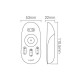 Set RGBW ovládania RF 2,4GHz kontrolér + DO DC12-24V 24A ecolight EC79778