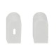 Silikónové koncovky pre NEON FLEX tubu 6x12mm - pár