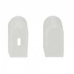 Silikónové koncovky pre NEON FLEX tubu 6x12mm - pár