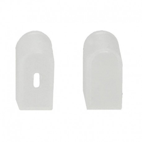 Silikónové koncovky pre NEON FLEX tubu 6x12mm - pár