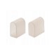 Silikónové koncovky pre NEON FLEX tubu 6x12mm - pár