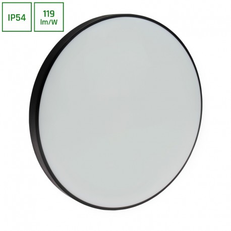 LED stropné svietidlo NYMPHEA ROUND B/W 24W 2800Lm Natural White IP54 spectrumLED