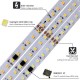 Flexibilný LED pás LS Digital 120LED SMD2835 Natural White WS2811IC Chasing Effect 10W 24V 10mm