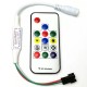 Set RF kontrolér + 14-Key DO pre digitálne RGB SPI PIXEL LED pásy LUX-SP103E