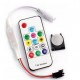Set RF kontrolér + 14-Key DO pre digitálne RGB SPI PIXEL LED pásy LUX-SP103E