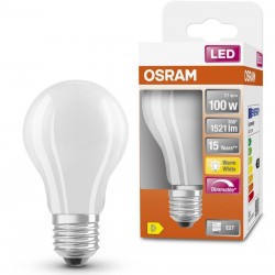 E27 A60 Filament LED 11W 1521Lm Warm White CRI80 DIMM FROSTED OSRAM
