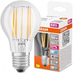 E27 A60 Filament LED 11W 1521Lm Natural White CRI90 DIMM OSRAM