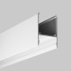 Hliníkový profil pre LED pásy - konštrukčný COMBO30-01 biely lakovaný 2m-tyč