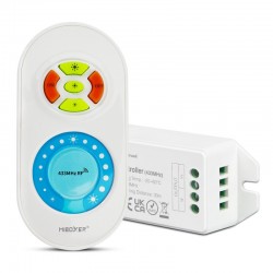 Set RF kontrolér 433MHz CCT (Dual White) s DO DC12-24V 12A MiLight FUT040