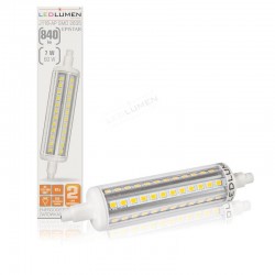 R7S - 118mm 72LED SMD2835 7W 840Lm Natural White Ceramic LEDLUMEN