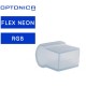 PVC koncovka pre NEON FLEX 13x25mm RGB - ukončenie