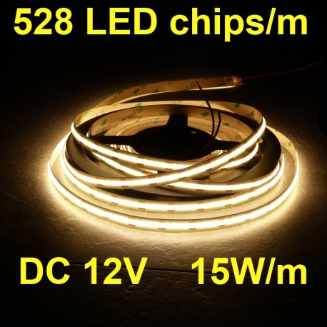 LS 528LED COB 14W 1400Lm Warm White 12V CRI90 EPISTAR 10mm