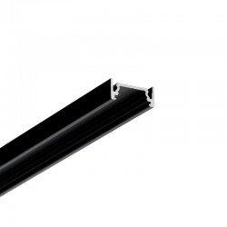 Hliníkový profil pre LED pásy SURFACE10.v2 (18,8x8,2mm) - čierny