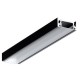 Hliníkový profil pre LED pásy SURFACE10.v2 (18,8x8,2mm) - čierny
