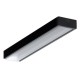 Hliníkový profil pre LED pásy SURFACE10.v2 (18,8x8,2mm) - čierny