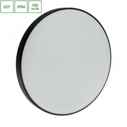 LED stropné svietidlo NYMPHEA ROUND B/W 24W 3150Lm CCT IP54 spectrumLED