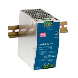LED napájací zdroj 48V-240W Mean Well NDR-240-48 DIN