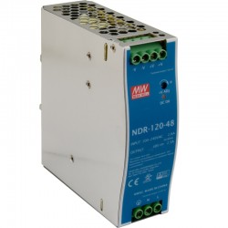 Napájací zdroj na DIN lištu 48V-120W Mean Well NDR-120-48