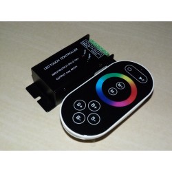 RGB ovládač s RF dotykovým DO - Metal housing 12-24V 12A