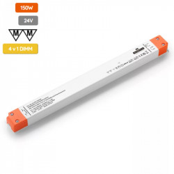 Stmievateľný 4in1 nábytkový napájací zdroj 24V-150W SNAPPY SL150-24VFM