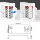 Kontrolér RF 2,4GHz + Zigbee 3.0 prijímač 2in1 pre riadenie MONO a CCT LED pásov 12A DC12/24V MiLight E2-ZR