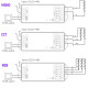 RF 2,4GHz + Zigbee 3.0 prijímač 5in1 pre riadenie MONO, CCT, RGB, RGBW, RGB+CCT LED pásov 20A DC12/48V MiLight PZ5