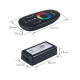 Set RGBW ovládania RF 2,4GHz kontrolér + DO DC12-24V 24A ecolight - Black