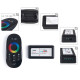 Set RGBW ovládania RF 2,4GHz kontrolér + DO DC12-24V 24A ecolight - Black