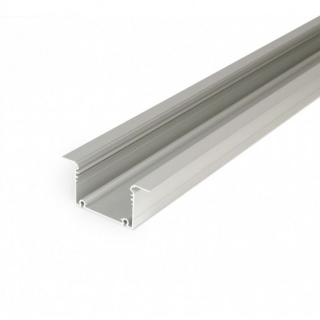 Hliníkový profil pre LED pásy PHIL C10 - zápustný - ELOX