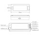 Spínač IR na zamávanie pre LED pásy 1x8A DC12/48V SKYDANCE  E1-L+EB(C)