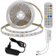 Set RGB LED pás 60LED/m - IR DO + Bluetooth ovládanie - MUSIC - OPTONICA - 5m