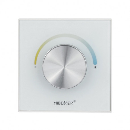 Nástenné ovládanie pre MONO a CCT LED s RF 2,4GHz prijímačom DC12-48V 12A MiLight P0-W