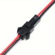 Quick connector - 2pin - single color - pár Male/Female