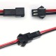 Quick connector - 2pin - single color - pár Male/Female