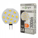 G4 12LED SMD2835 3W 300Lm Natural White 12V AC/DC ecolight