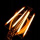 E27 G80 Filament LED 6W 600Lm Warm White 2200K dymová masterLED