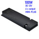 LED CABINET napájací zdroj 12V-100W 6xMINI-PLUG IP20 OPTONICA