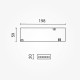 LED CABINET napájací zdroj 12V-100W 6xMINI-PLUG IP20 OPTONICA