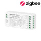 RF 2,4GHz + Zigbee 3.0 prijímač 3in1 pre riadenie RGB/RGBW/RGB+CCT LED pásov 12A DC12/24V MiLight FUT037Z+