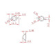 LED High Power chip 1W EPISTAR 105Lm Warm White 3000K CRI90